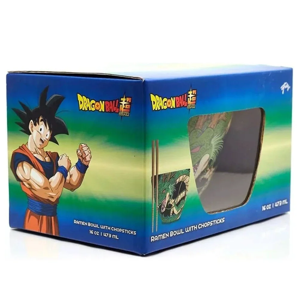 Funky Dragon Ball Z Super Shenron 16oz Ramen Bowl With Chopsticks New In Box
